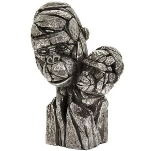 image of Natural World Gorilla Bust Figurine By Lesser & Pavey