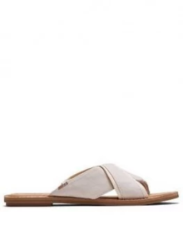 Toms Viviana Flat Sandal - Natural