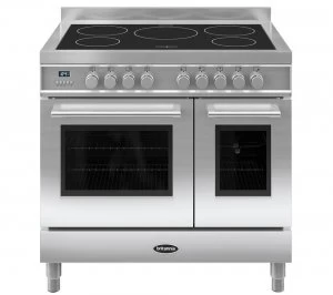 Image of Britannia Q Line RC9TIQLS 90cm Twin Electric Induction Range Cooker