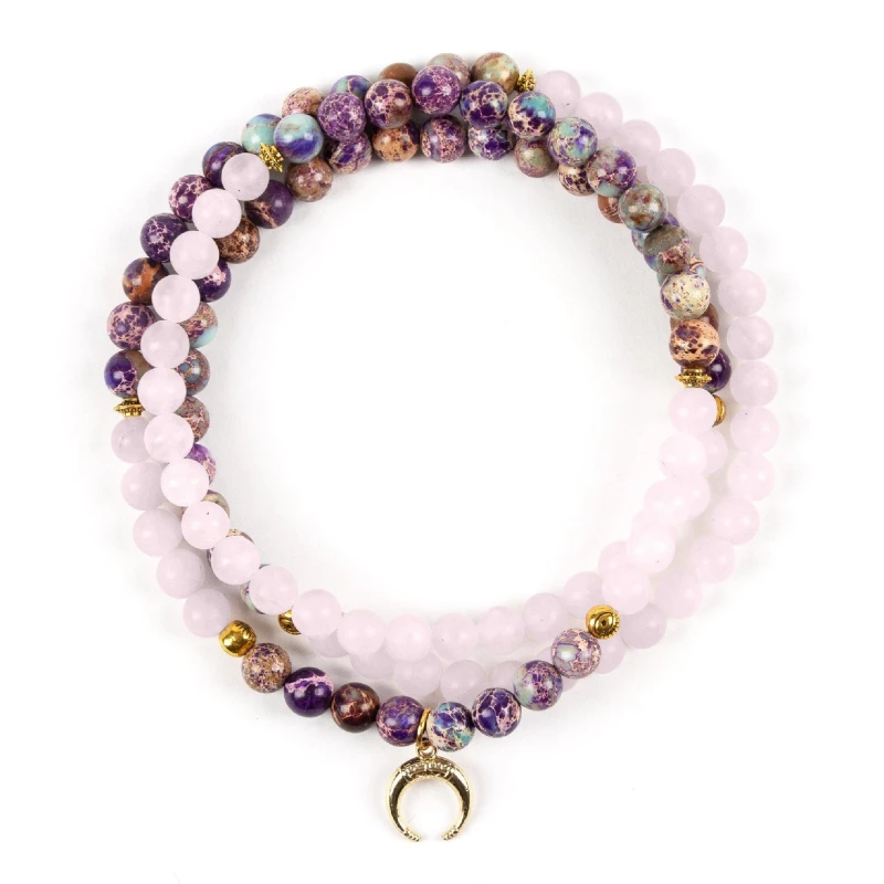 Image of Myga Womens Balance Bead Necklace Multicolor Female One Size