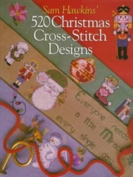 Image of Sam Hawkins 520 Christmas Cross-Stitch Designs by Sam Hawkins Hardback