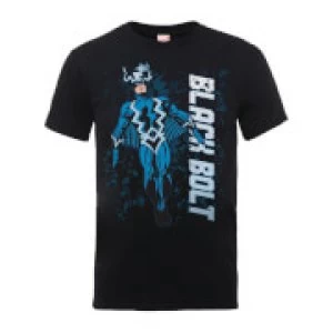 Marvel Comics Black Bolt Mens Black T-Shirt - XL - Black