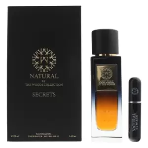 image of The Woods Collection Natural Collection Secrets Gift Set 100ml Eau de Parfum + 5ml EDP