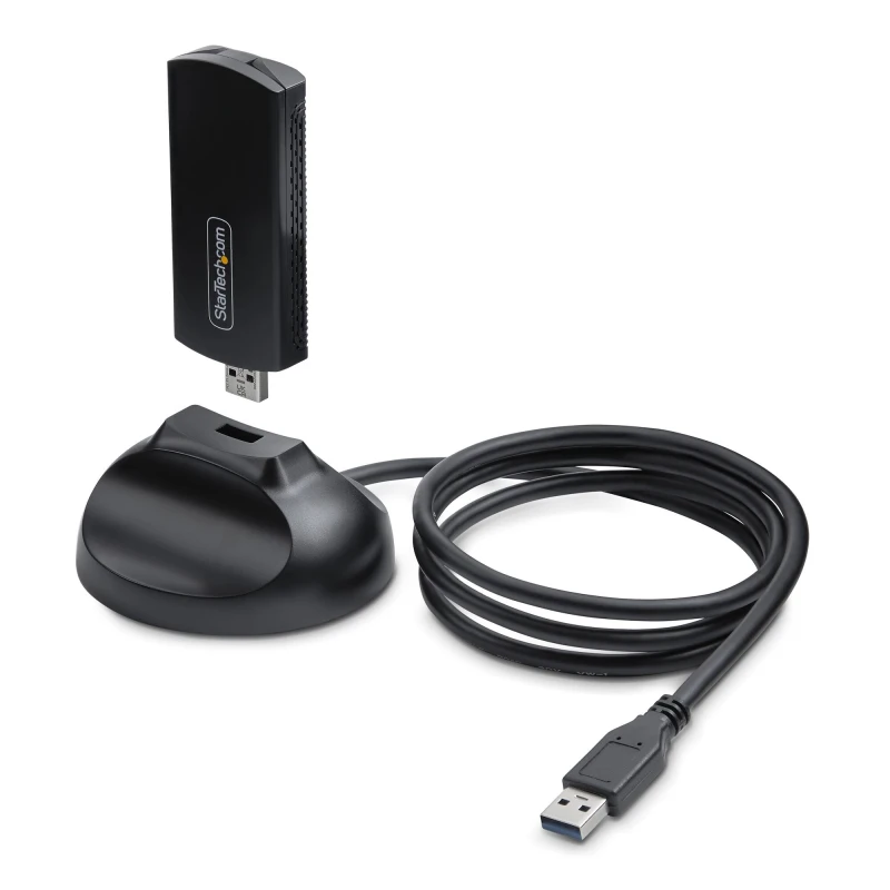 Image of StarTech.com WiFi 6E USB Adapter/Dongle AX54005A-USB-WIFI-6E