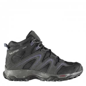 image of Salomon Vandon Mid GTX Ladies Walking Boots - Phantom/Blue