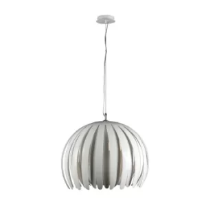 image of Aurelia 3 Light Dome Pendant Ceiling Lights White