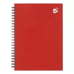 Image of 5 Star Office Twinbound Hardback A5 140Pg Berry Ref 943445 [Pack 5]