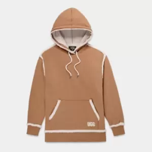 Image of Ugg Joanne Fleece-Back Cotton-Blend Hoodie - S