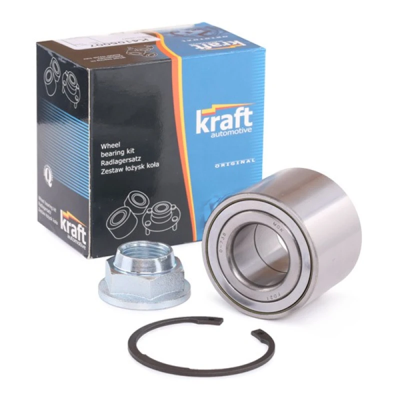 Image of KRAFT 4105007 Wheel bearing kit Rear Axle Wheel Bearing Kit (654)