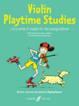 Image of Violin Playtime Studies by Paul De Keyser Book