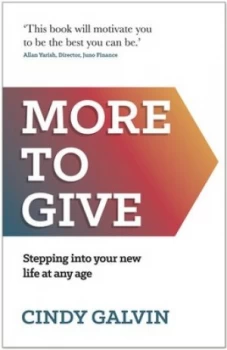 Image of More to give by Cindy Galvin