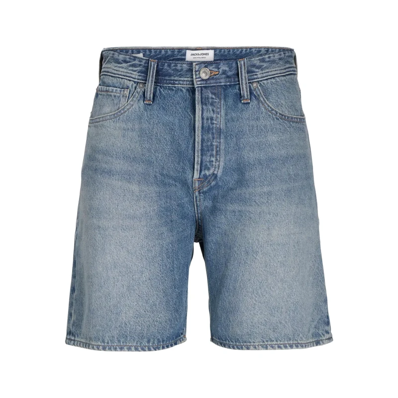 Image of Jack and Jones Mens Tony Denim Shorts Blue Denim 404 male L