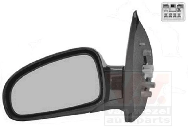 Image of VAN WEZEL Wing mirror VAN WEZEL 8115807