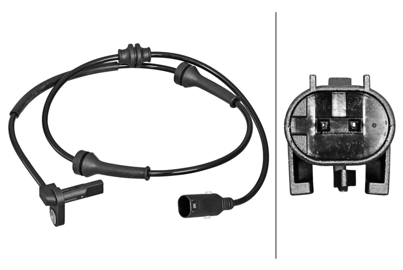 Image of HELLA ABS sensor HELLA 6PU 358 217-131