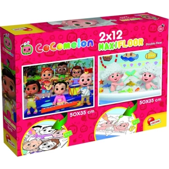 Image of Cocomelon Double-Face Maxifloor 2x12 - Let's Build!