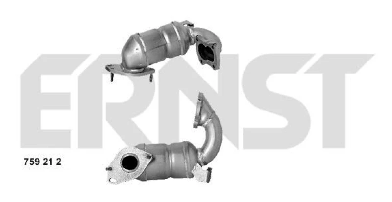 Image of Catalytic converter ERNST 759212