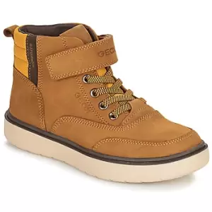 Image of Geox RIDDOCK WPF boys's Childrens Mid Boots in Brown - Sizes 10 kid,11 kid,11.5 kid,12 kid,13 kid,1 kid,1.5 kid,2.5