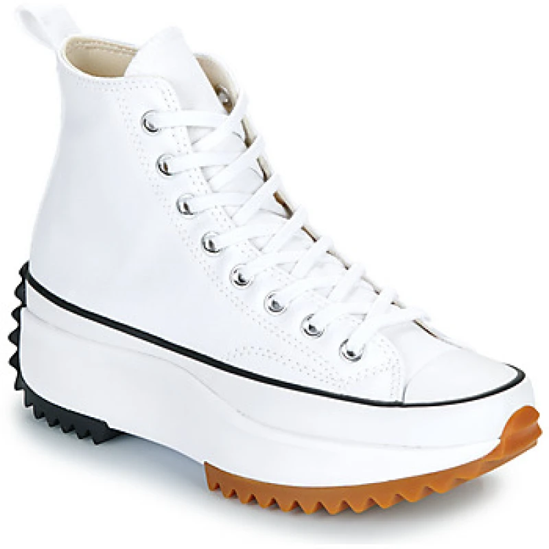 Image of Converse Run Star Hike High White Black Gum Unisex Sneakers 166799C 36