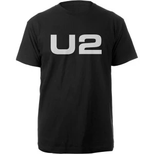 Image of U2 - Logo Mens Large T-Shirt - Black
