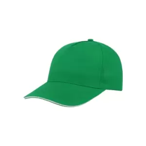 Image of Atlantis Start 5 Sandwich 5 Panel Cap (Pack of 2) (One Size) (Green/White)