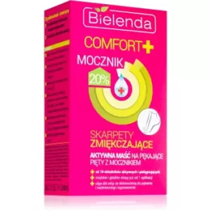 image of Bielenda Comfort+ softening foot care for cracked skin 20% Urea 2 x 6 ml