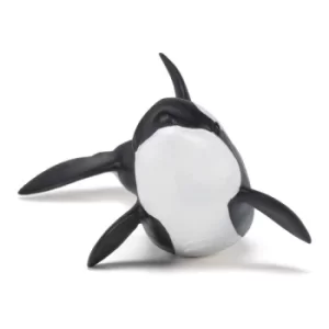 image of PAPO Marine Life Killer Whale Calf Toy Figure, Three Years or Above, Black/White (56040)