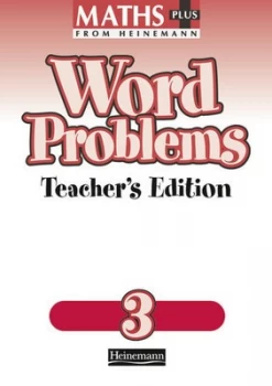 Image of Maths Plus Word Problems 3 Teachers Book Paperback