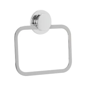 Image of Croydex Stick n Lock 2 Towel Ring