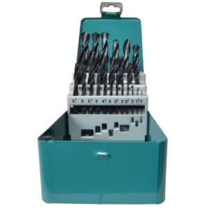 image of Makita 25 Piece HSS-R Drill Bit Set