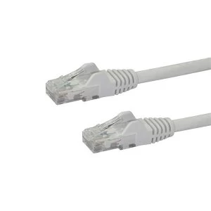 image of Startech 35ft White Snagless Cat6 UTP Patch Cabl