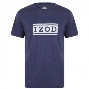 image of IZOD Chest Logo T Shirt - Peacoat403