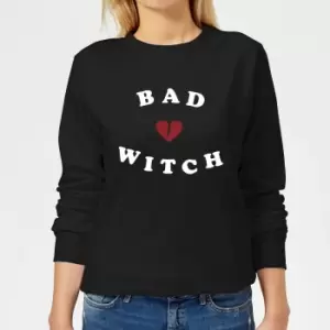 image of Bad Witch Womens Sweatshirt - Black - L - Black