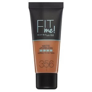 image of Maybelline Fit Me Matte and Poreless Foundation Warm Coconut Nude