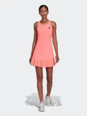 Image of adidas Club Tennis Dress, Red Size XL Women