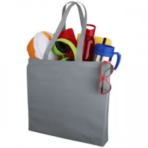 Image of Bullet Odessa Cotton Tote (38 x 8.5 x 41 cm) (Storm Grey)