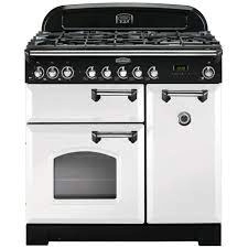 Image of Rangemaster CDL90DFFWH-C Classic Deluxe 90cm Dual Fuel Range Cooker