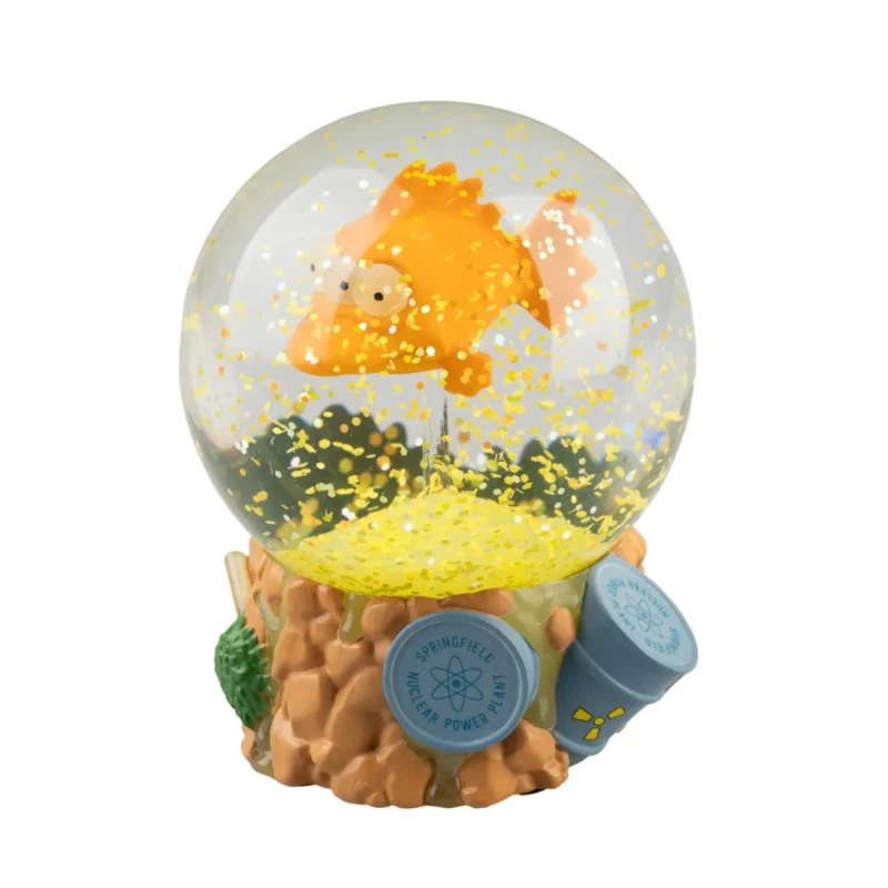 Image of The Simpsons Blinky The Three Eyed Fish Snow Globe
