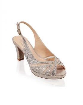 Image of Paradox London Linda Peep Toe Shoes