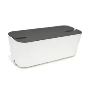 Image of Bosign Hideaway Cable Organiser Extra Large White & Grey