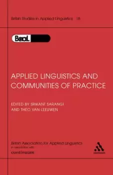 Image of Applied linguistics and communities of practice by Srikant Sarangi