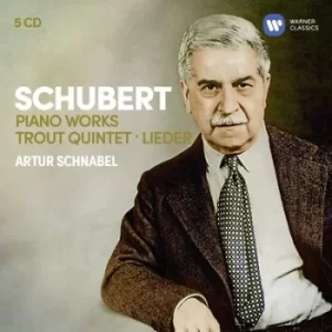 image of Schubert Piano Works/Trout Quintet/Lieder by Franz Schubert CD Album