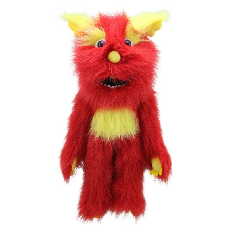 Image of The Puppet Company Red Monster Hand Puppe Multi unisex