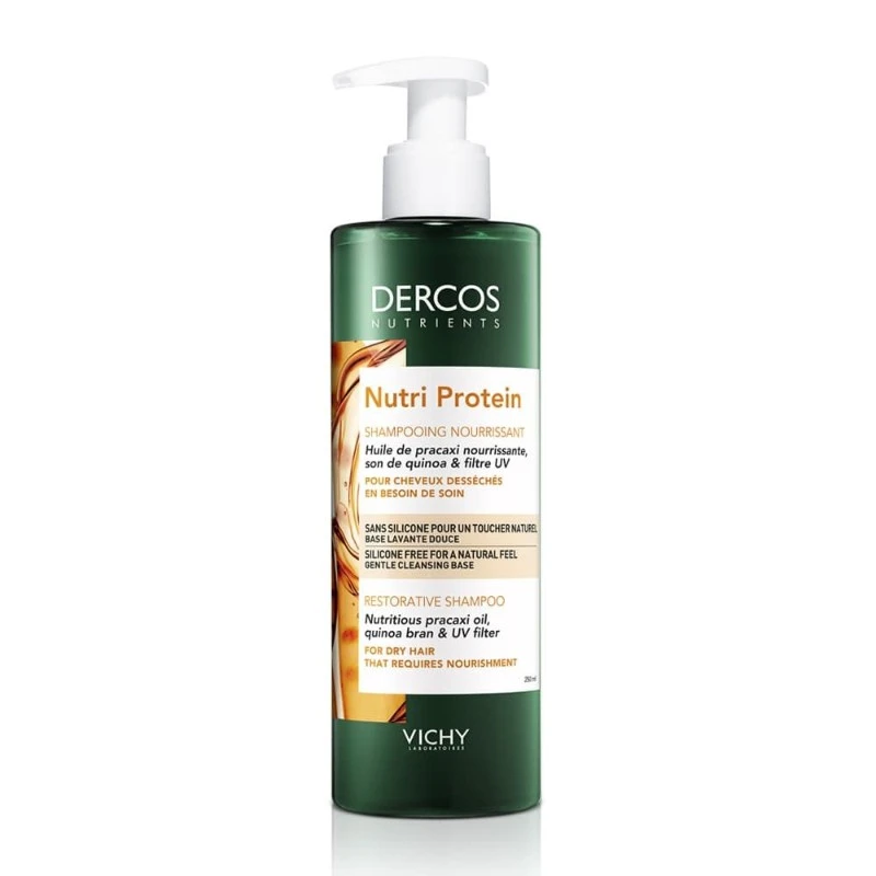 Image of Vichy Dercos Nutrients Nutri Protein Restorative Shampoo 250ml