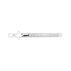 image of iFixit EU145108 ruler Contraction ruler 15cm Metal Stainless...