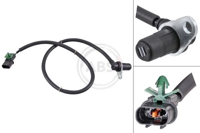 Image of A.B.S. ABS sensor A.B.S. 31728