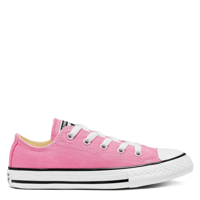 Image of Converse pink all star lo Girls Toddler trainers Pink UK 4 (EU 20)