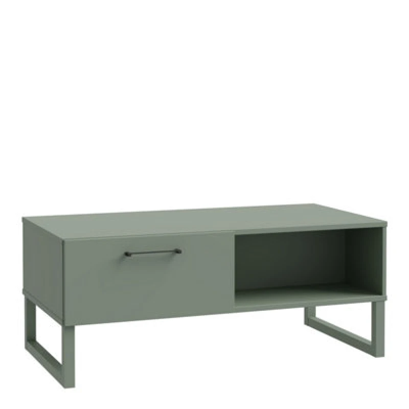Image of Furniture To Go Sali 1 Drawer Coffee Table In Sage Green