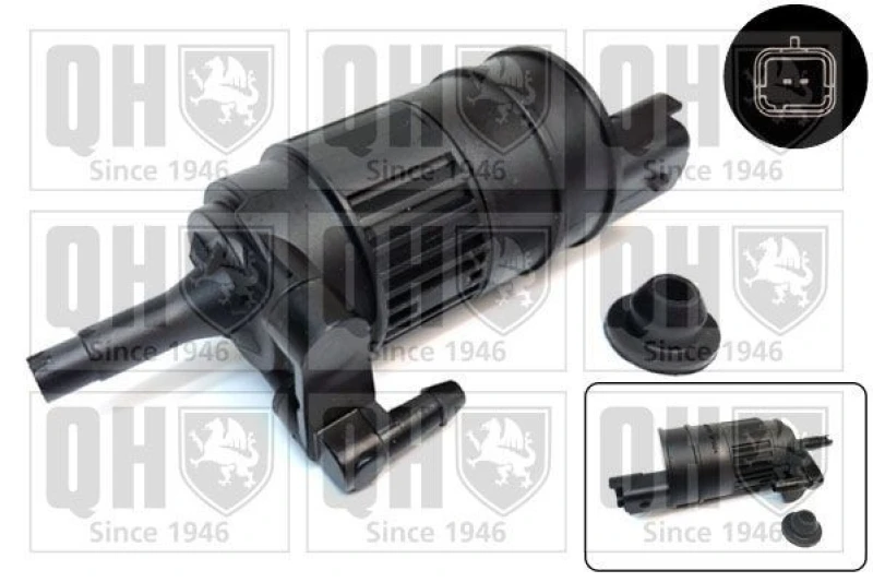 Image of QUINTON HAZELL Windscreen washer pump QUINTON HAZELL QWP086
