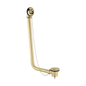 image of Traditional Exposed Bath Waste & Overflow - Brass