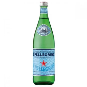 image of San Pellegrino Natural Mineral Water - Sparkling - 750ml x 12